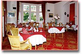 the dining room, morangie hotel, scotland